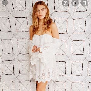 Stone Cold Fox Marrakech Dress, white eyelet